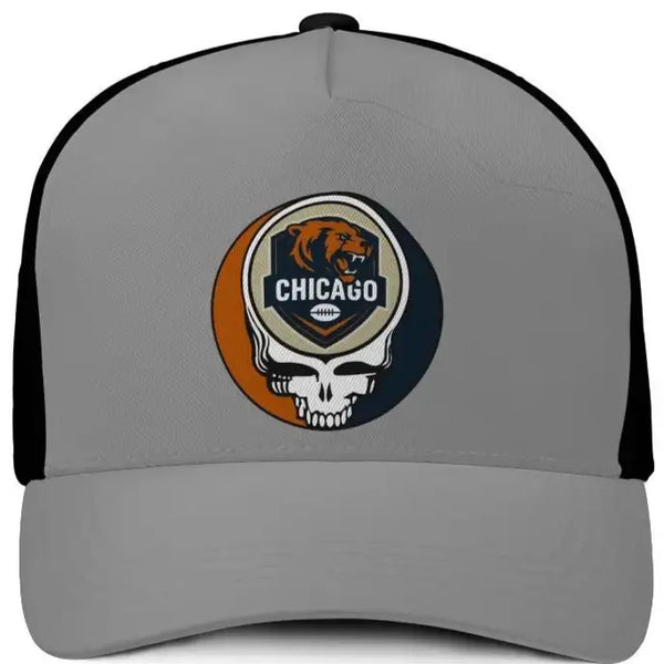 Grateful Dead - The Gridiron Collection: Chicago Football Edition Stealie Trucker Cap - StealieShop